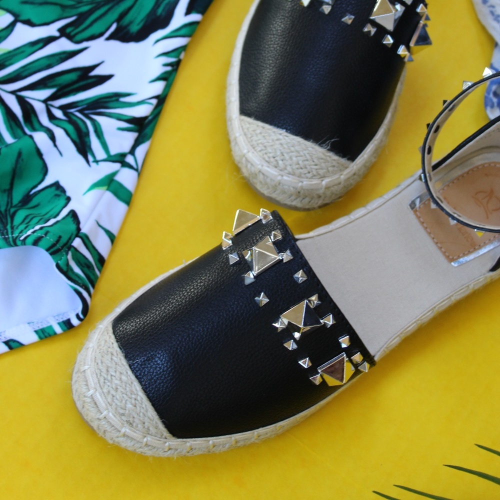 🚨LAST PAIR!!//The Francesca//Black Espadrille - Picture 6 of 8